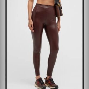 Commando Rich Brown Leather Leggings